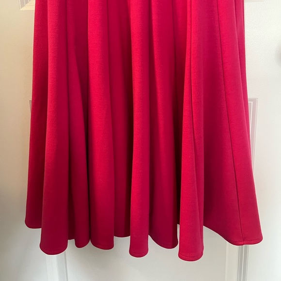 Calvin Klein vintage Barbie hot pink pleated dress - Picture 2 of 4
